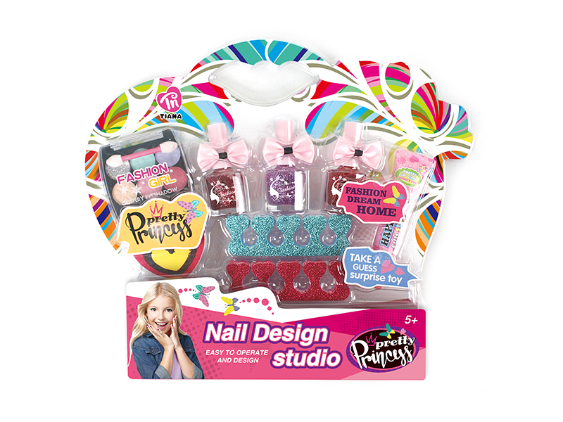 Makeup And Nail Art Set