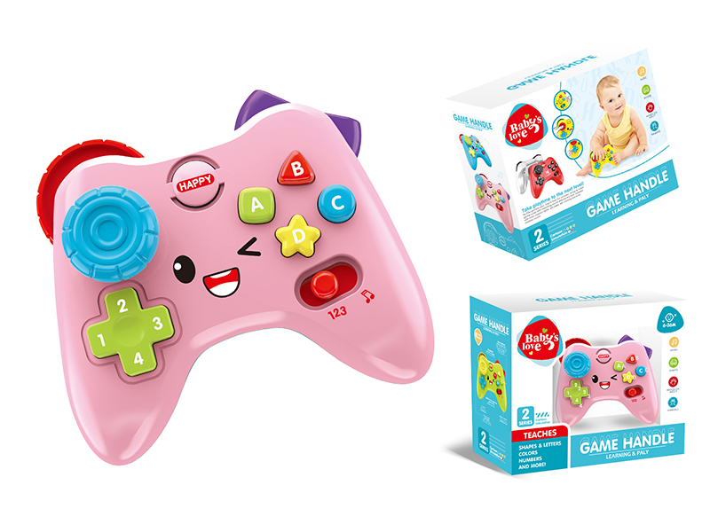 Simulated Game Controller With Light And Music