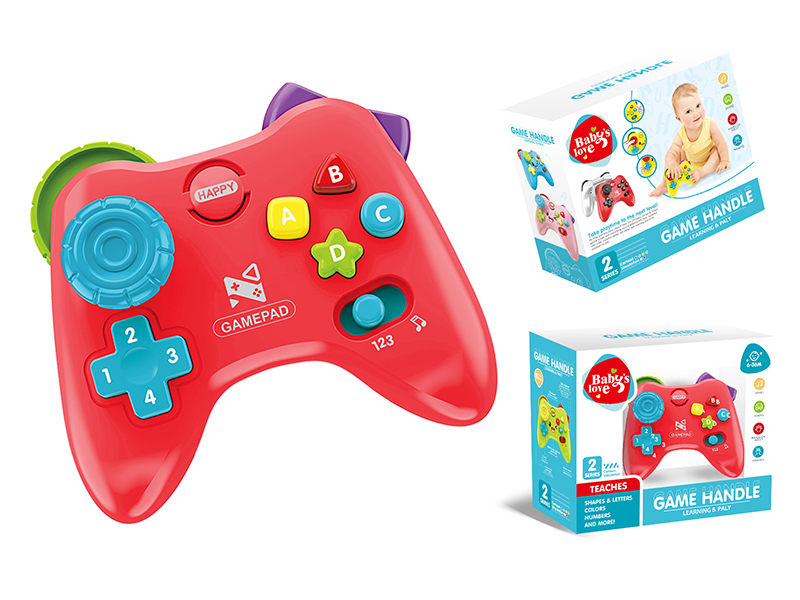 Simulated Game Controller With Light And Music