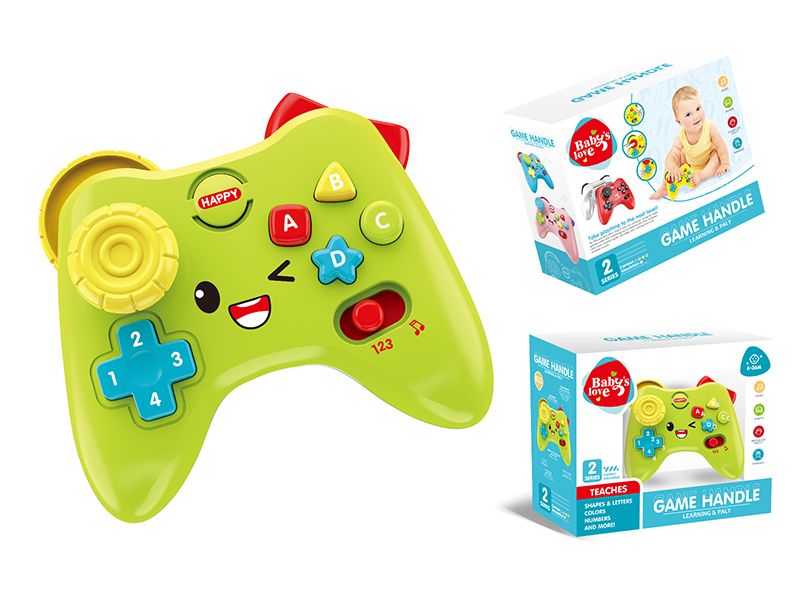 Simulated Game Controller With Light And Music