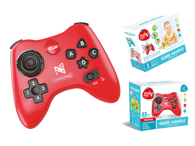 Simulated Game Controller With Light And Music