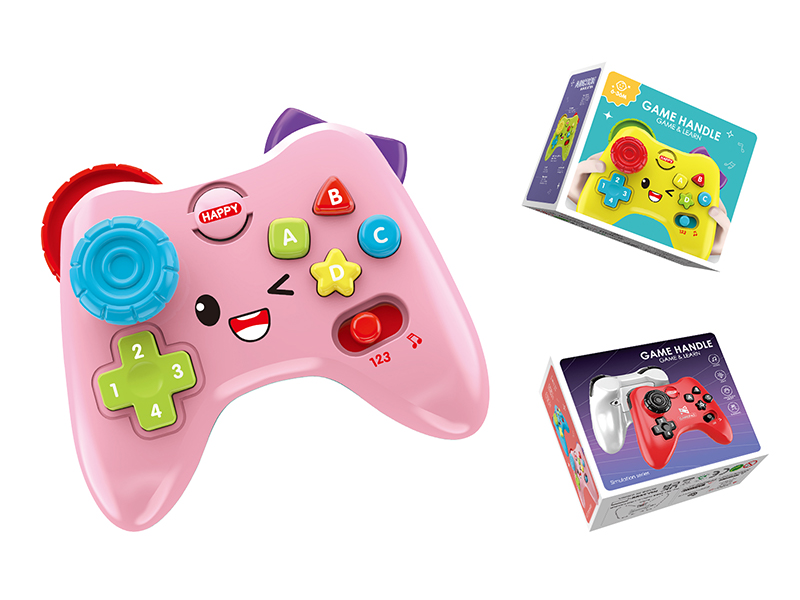 Simulated Game Controller With Light And Music