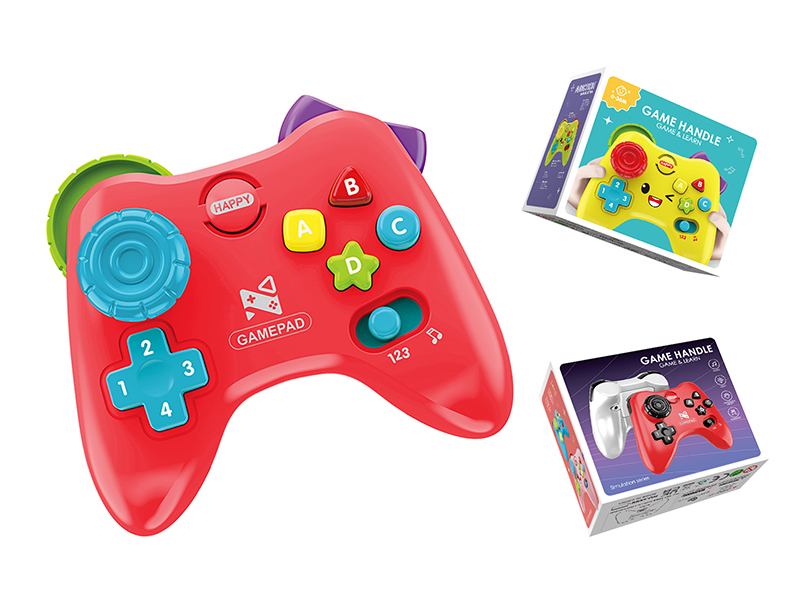 Simulated Game Controller With Light And Music