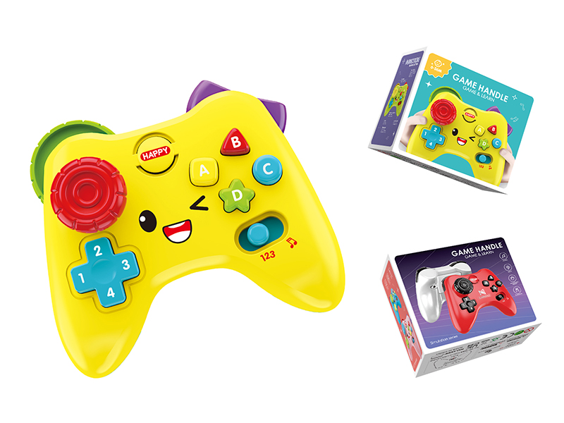 Simulated Game Controller With Light And Music