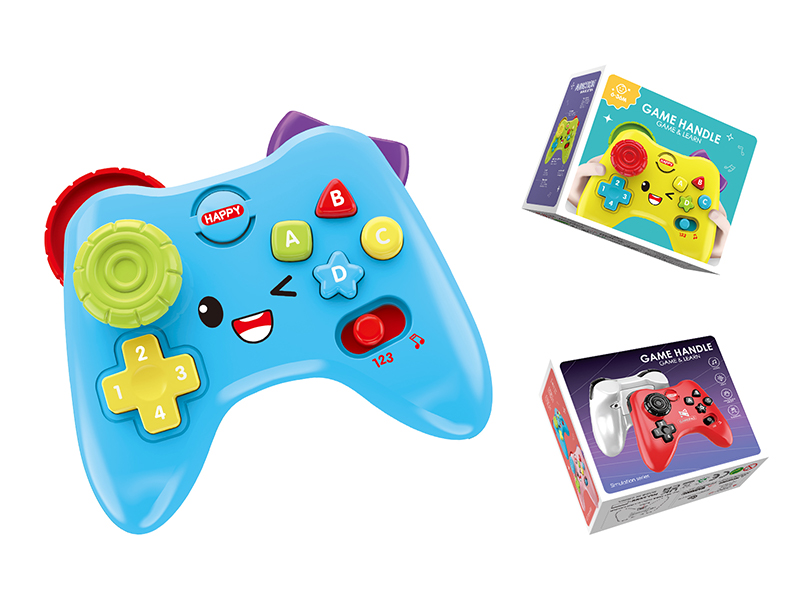 Simulated Game Controller With Light And Music