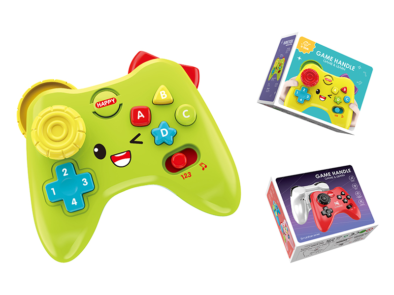 Simulated Game Controller With Light And Music