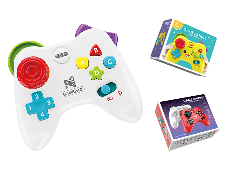 Simulated Game Controller With Light And Music