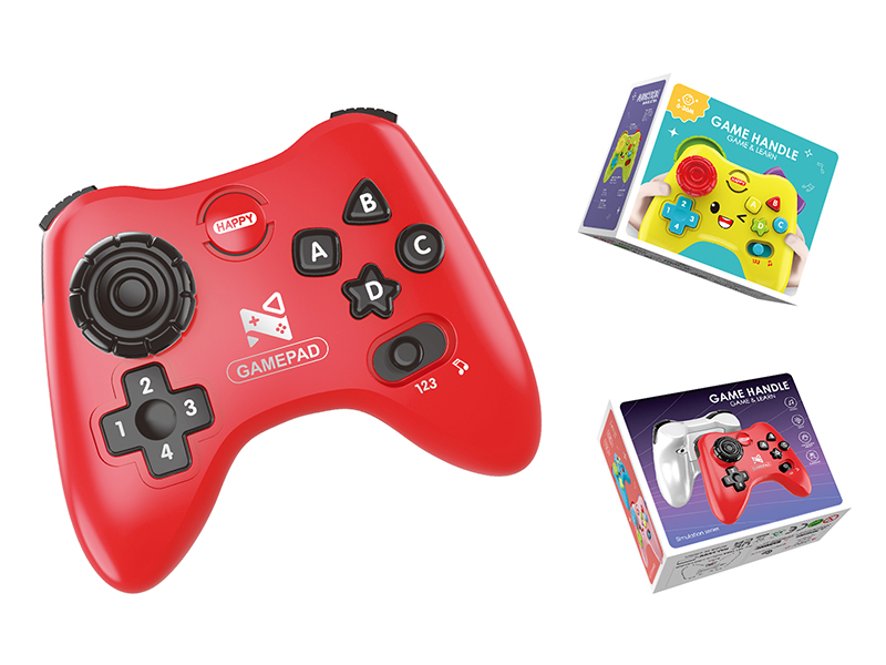 Simulated Game Controller With Light And Music