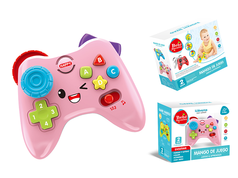 Simulated Game Controller With Light And Music