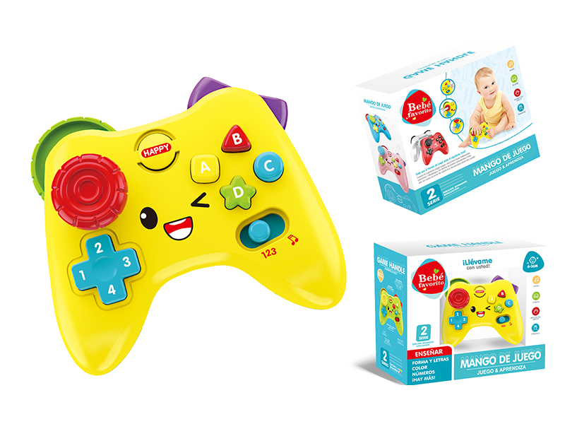 Simulated Game Controller With Light And Music