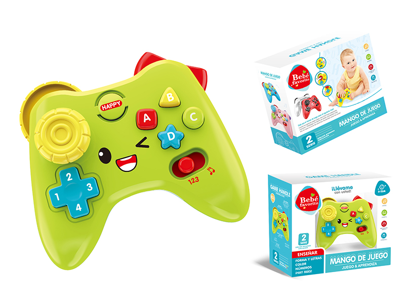 Simulated Game Controller With Light And Music