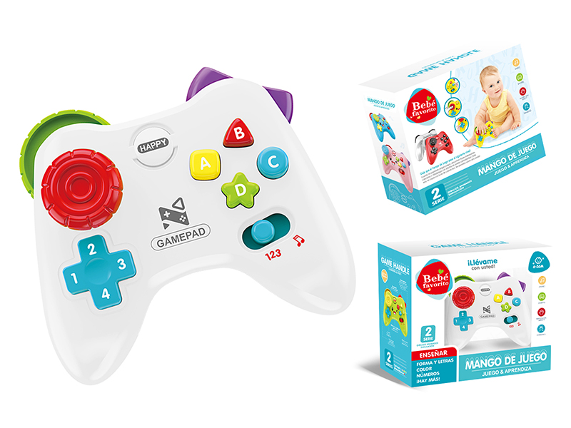 Simulated Game Controller With Light And Music