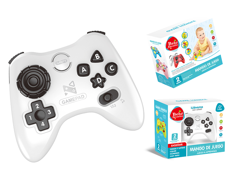 Simulated Game Controller With Light And Music