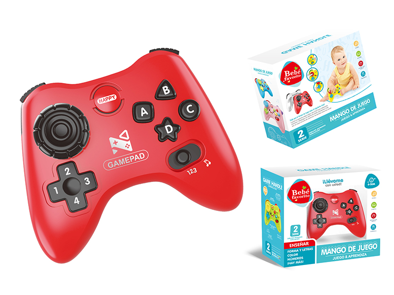 Simulated Game Controller With Light And Music