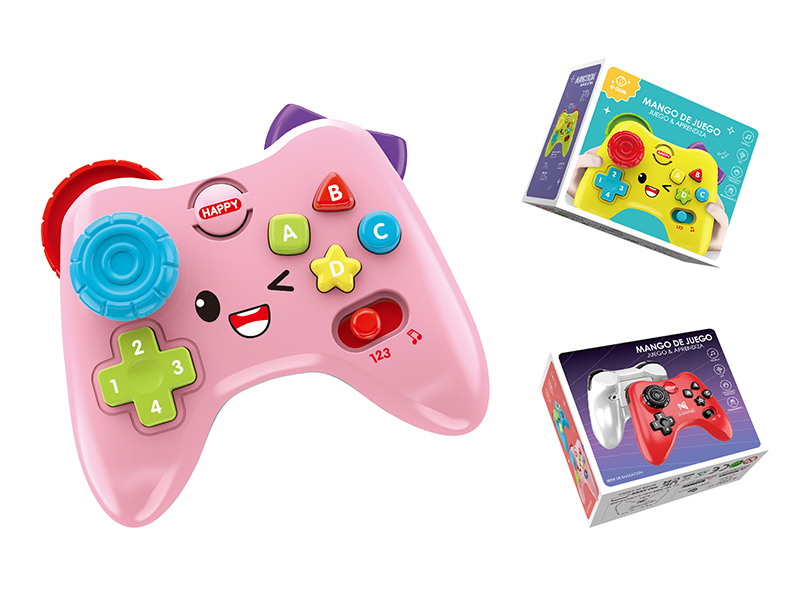 Simulated Game Controller With Light And Music