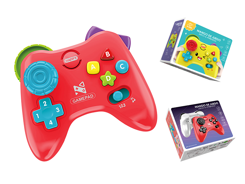 Simulated Game Controller With Light And Music