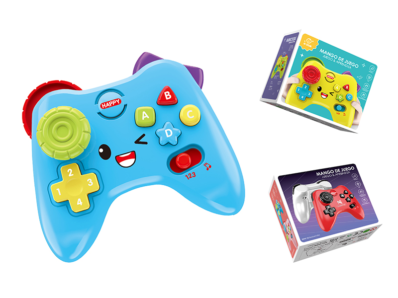 Simulated Game Controller With Light And Music