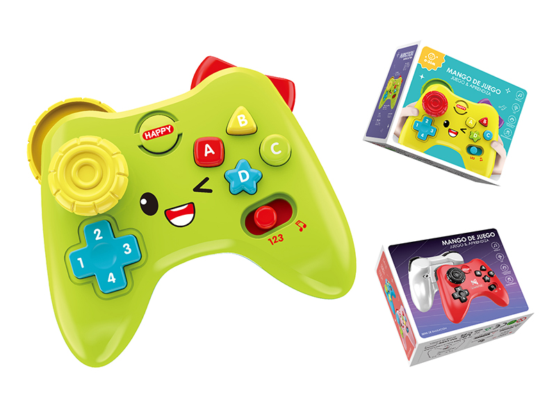 Simulated Game Controller With Light And Music