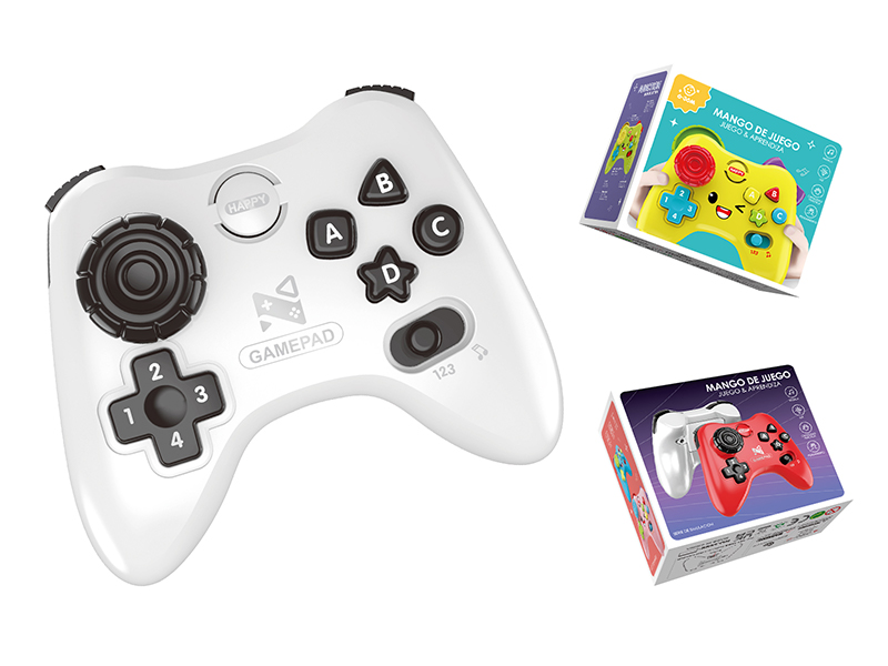 Simulated Game Controller With Light And Music