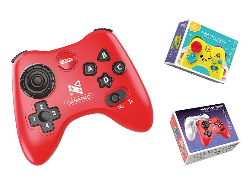 Simulated Game Controller With Light And Music