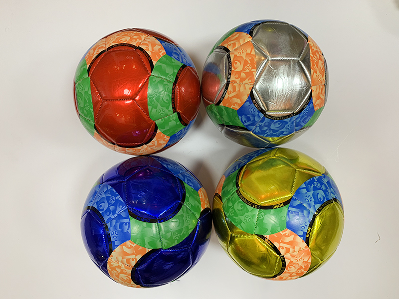 Metal Color Leather Football(European Cup)