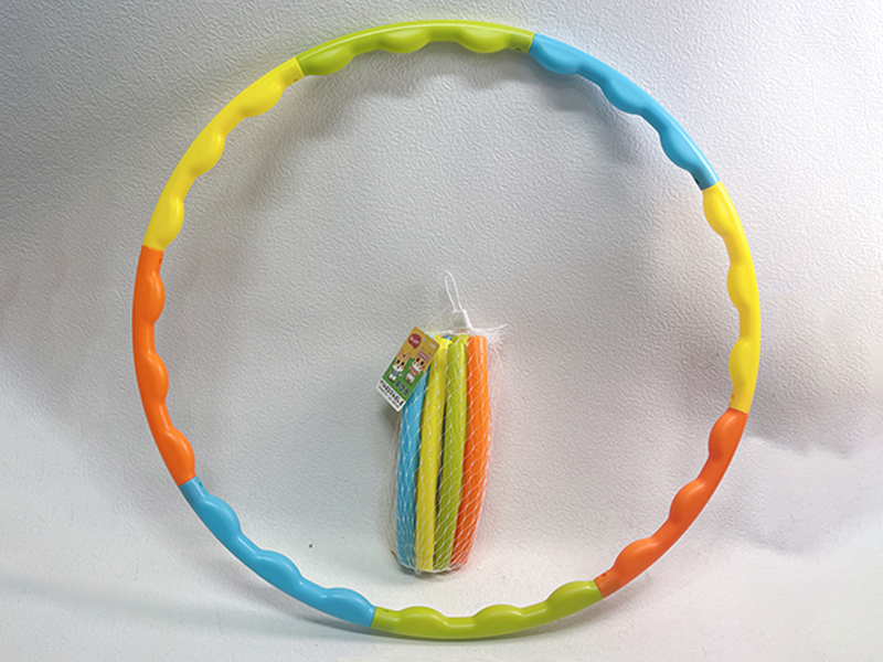 Assemble 8 Sections Of Hula Hoop