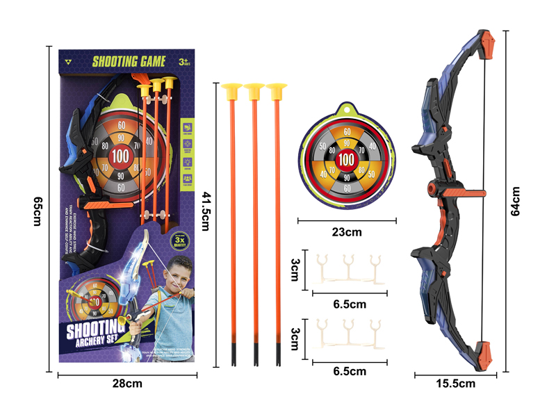 Bow And Arrow Set With Light