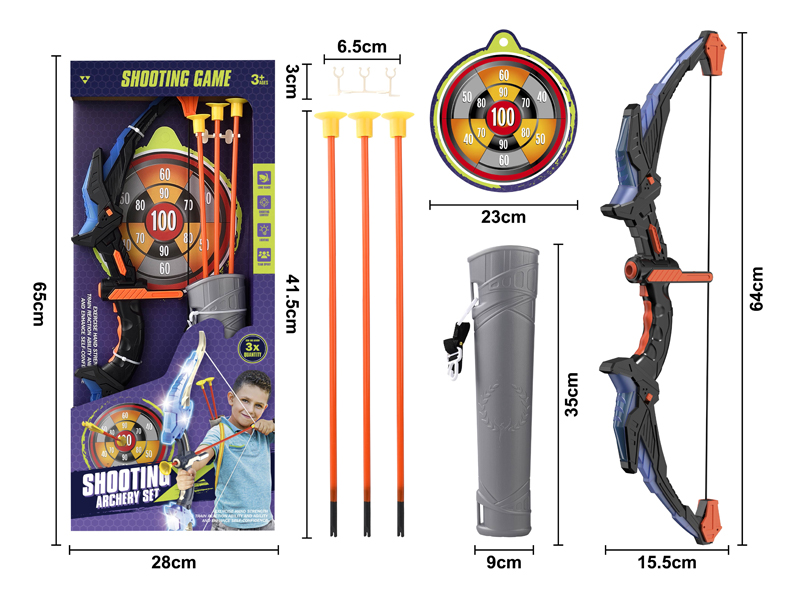 Bow And Arrow Set With Light