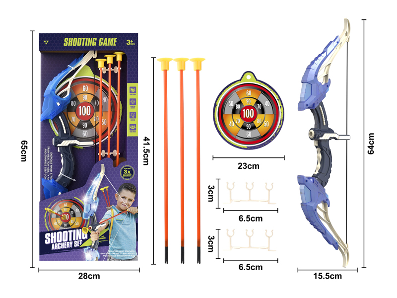 Bow And Arrow Set With Light