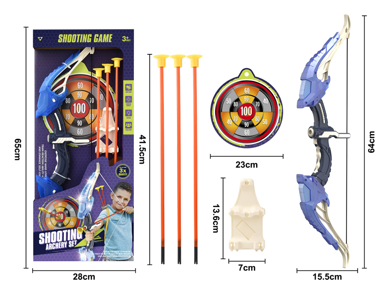 Bow And Arrow Set With Light