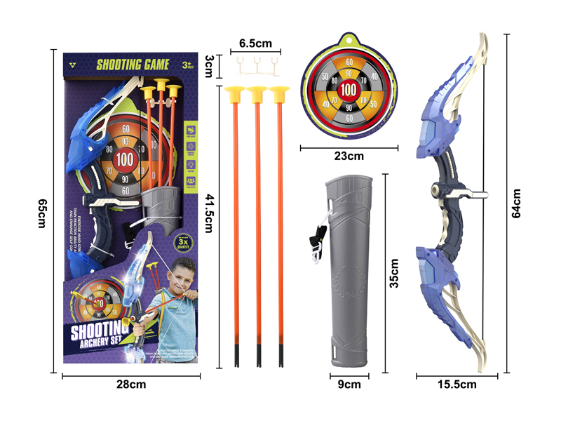 Bow And Arrow Set With Light