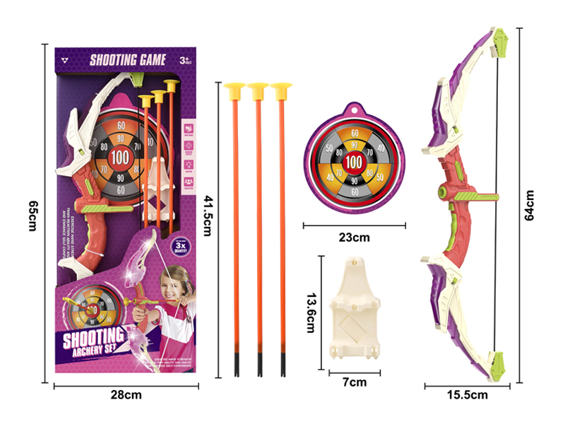 Bow And Arrow Set With Light