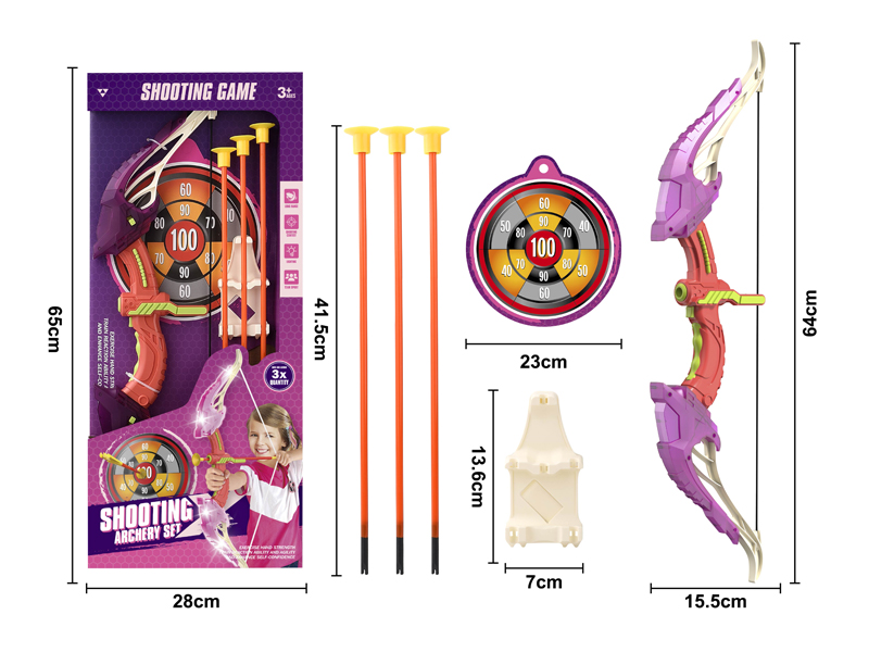 Bow And Arrow Set With Light