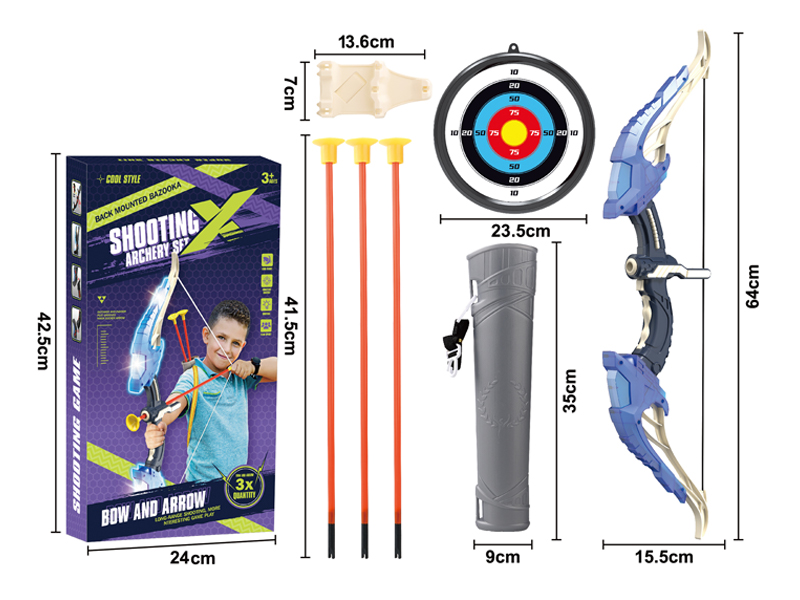 Bow And Arrow Set With Light