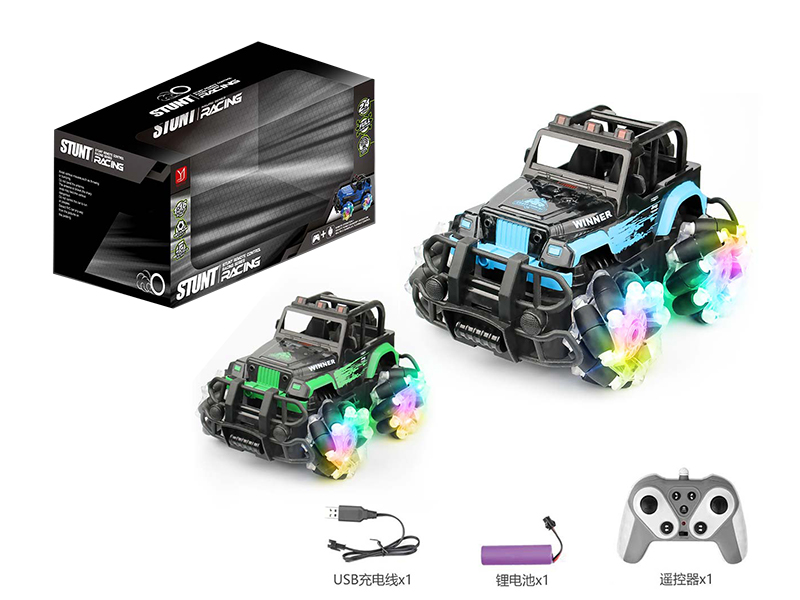2.4G Remote Control Off-Road Stunt Car With Lights And Music