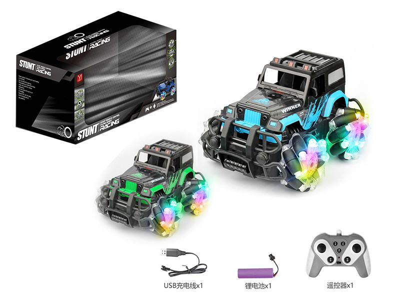 2.4G Remote Control Off-Road Stunt Car With Lights And Music