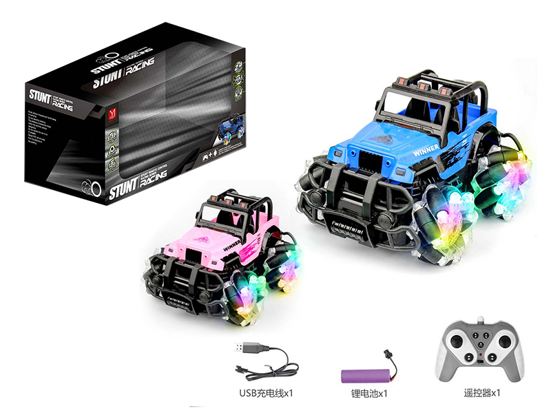 2.4G Remote Control Off-Road Stunt Car With Lights And Music