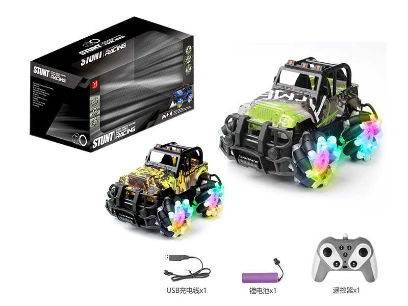 2.4G Remote Control Off-Road Stunt Car With Lights And Music