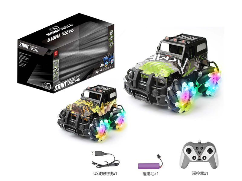 2.4G Remote Control Off-Road Stunt Car With Lights And Music