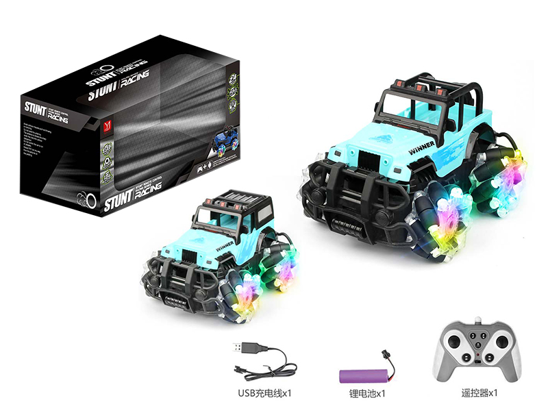 2.4G Remote Control Off-Road Stunt Car With Lights And Music