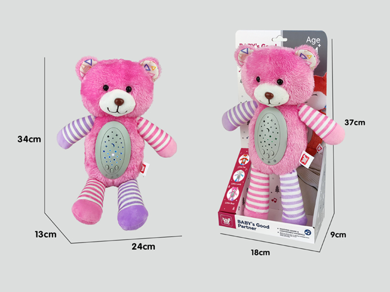 Plush Bear With Sound And Light