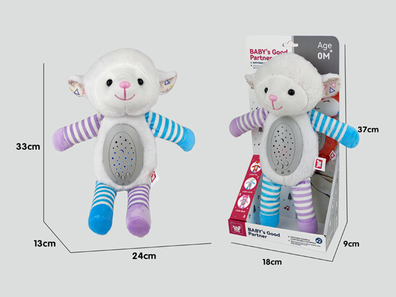 Plush Sheep With Sound And Light