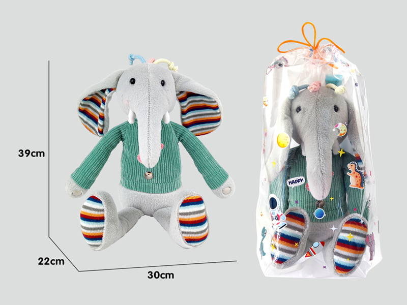 Induction Beat Plush Elephant Toy