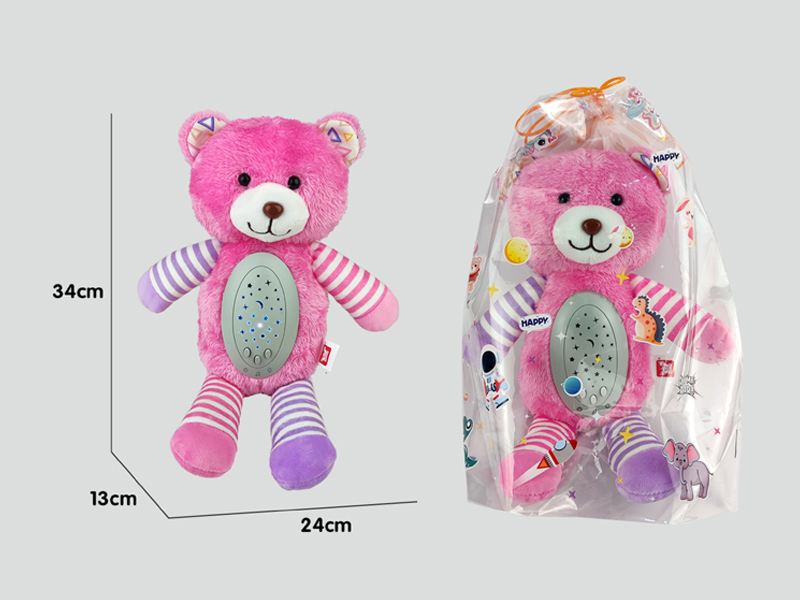 Plush Bear With Sound And Light