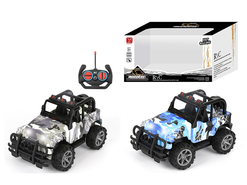 1:18 4 Channel Remote Control Wrangler SUV