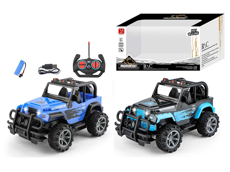 1:18 4 Channel Remote Control Wrangler SUV(Charging)