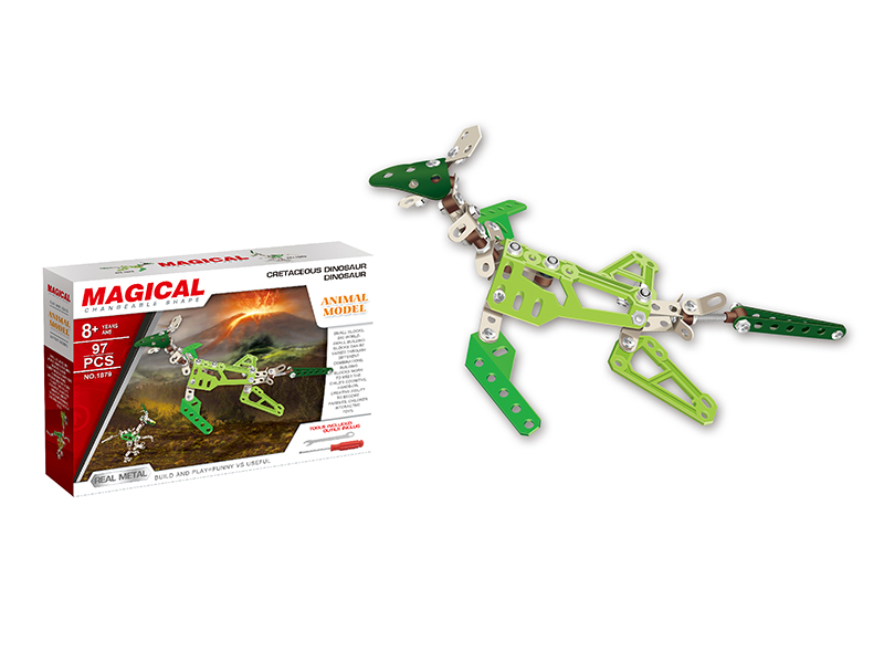 DIY Metal Building Blocks -Pterosaur 97pcs