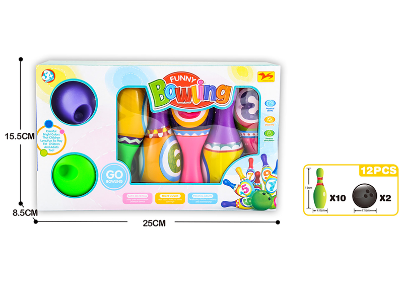 Cartoon Bowling Toy