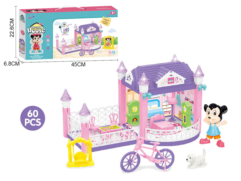 DIY Scene Villa 60pcs