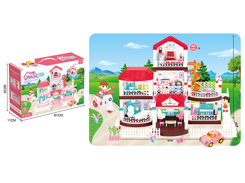 DIY Scene Villa 158pcs